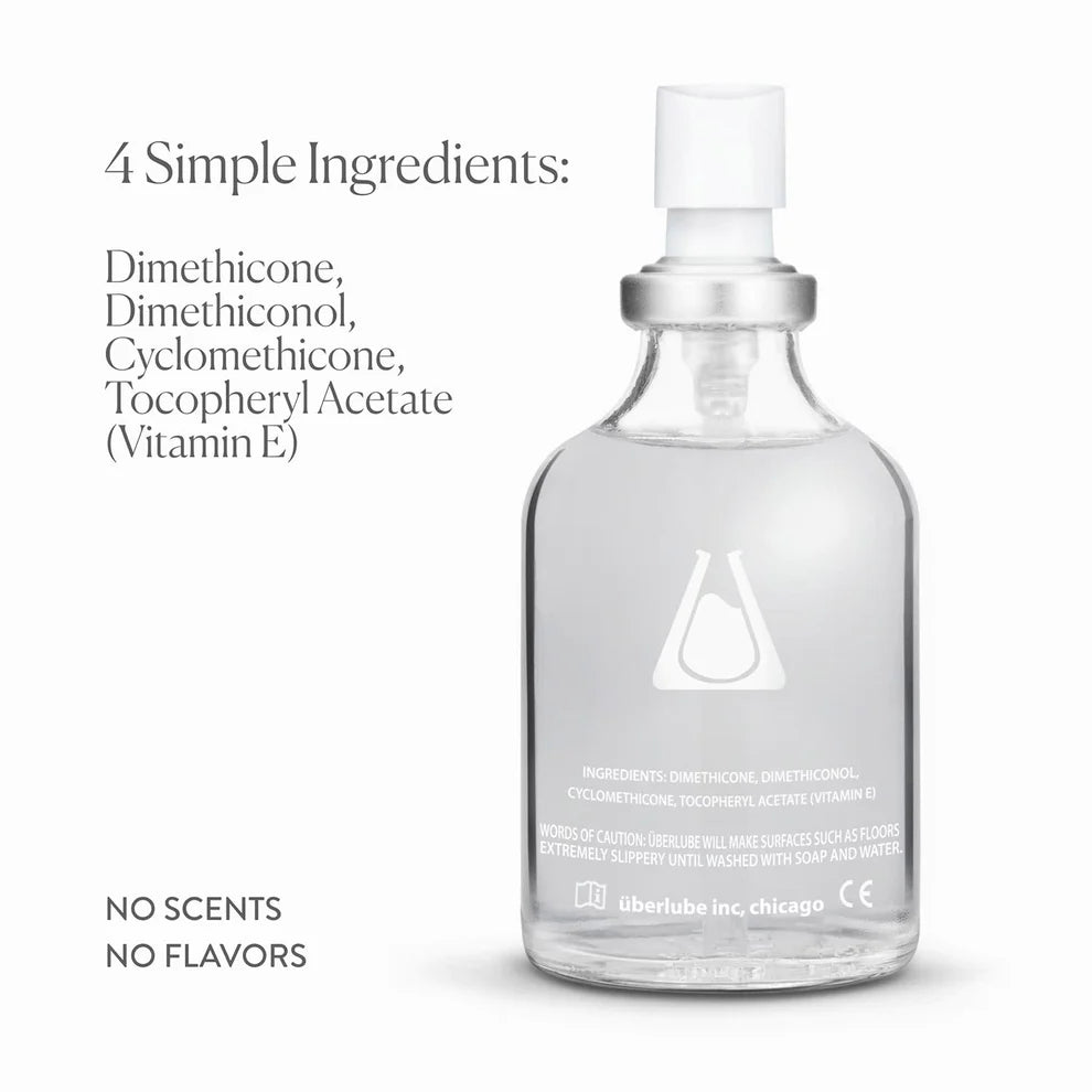 Überlube Silicone-Based Lube with No Parabens and No Glycerin 100ml