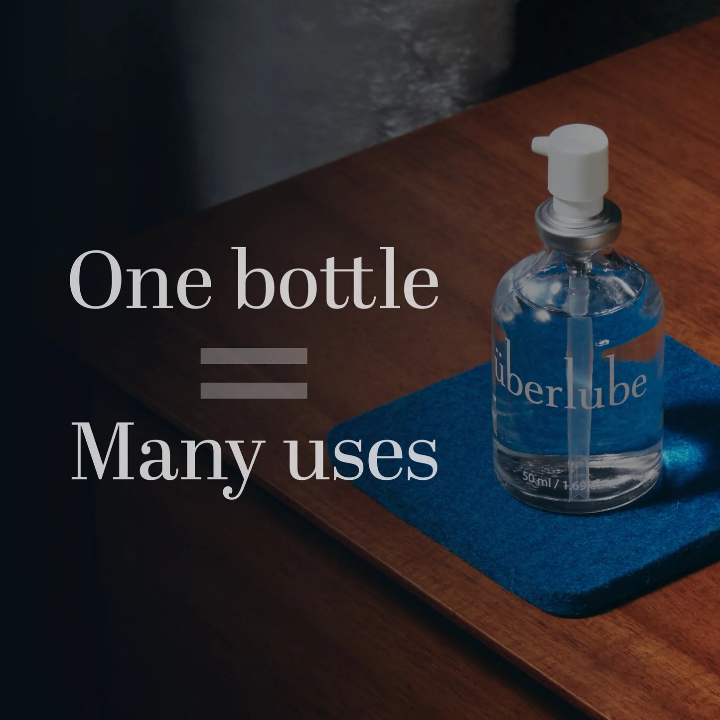 Überlube Silicone-Based Lube with No Parabens and No Glycerin 100ml
