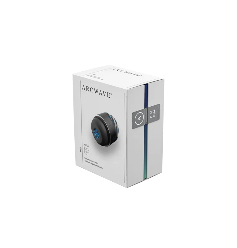 Arcwave Voy Penis Stroker for Men - Male Masturbator Toy - 8 Different Settings - Tightness Adjustment System - Waterproof - CleanTech Silicone - Adult Masturbating Sex Toy