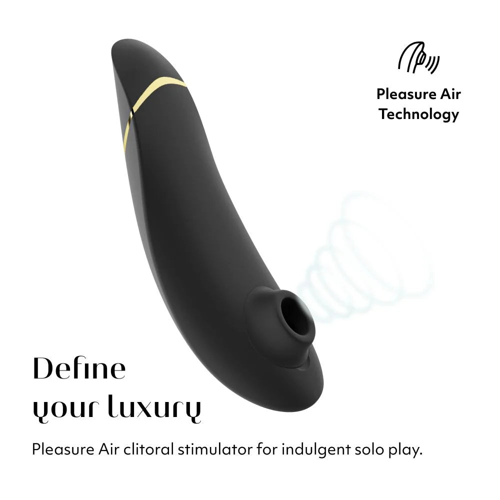 Womanizer Premium 2 Pleasure Air Stimulator in Black