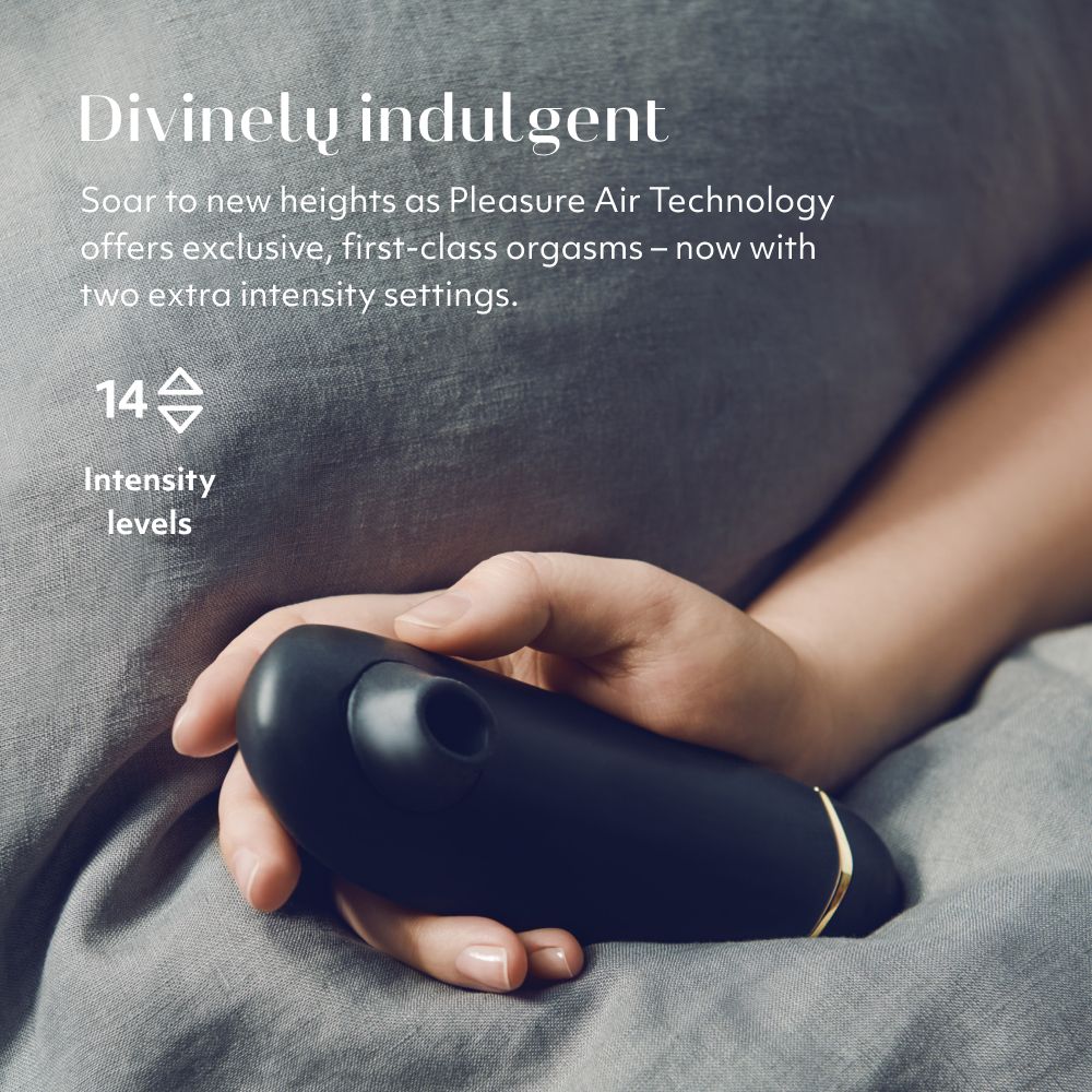 Womanizer Premium 2 Pleasure Air Stimulator in Black