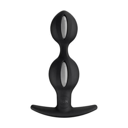 Fun Factory B Balls Duo Anal Butt Plug in Black
