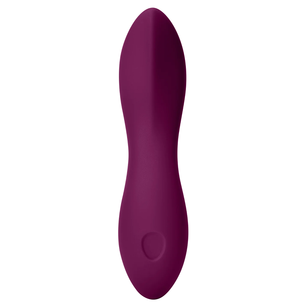 Dame Products Dip Classic Internal and External Vibrator in Plum