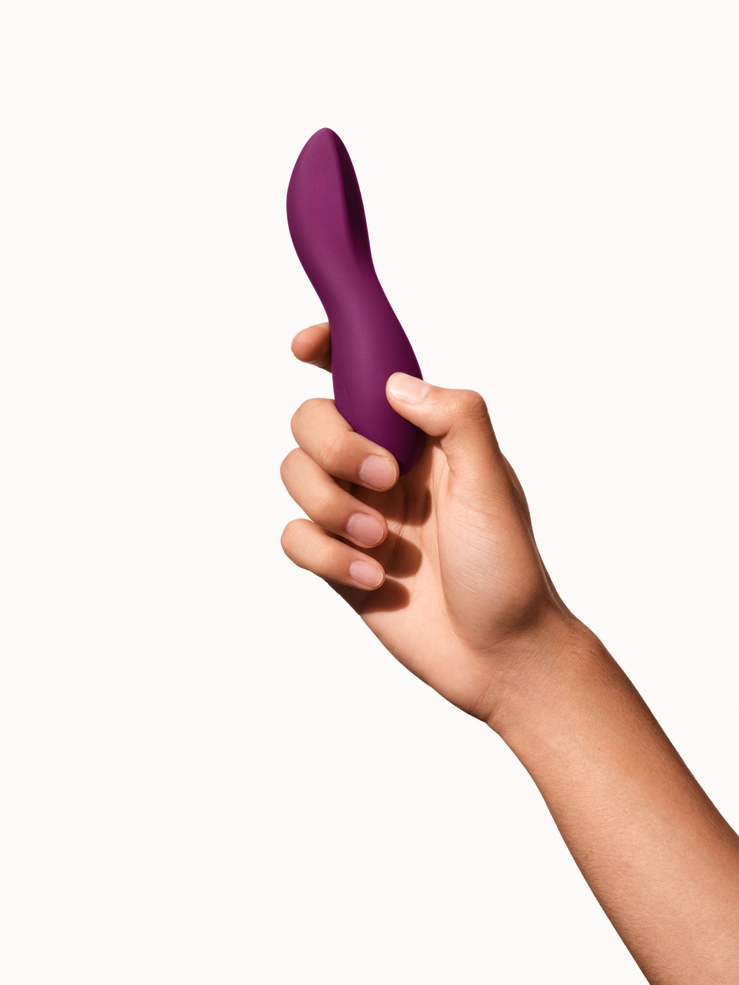 Dame Products Dip Classic Internal and External Vibrator in Plum