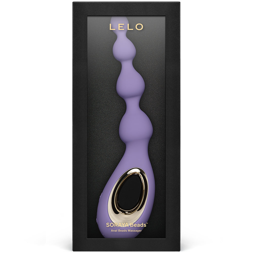 Lelo Soraya Anal Beads Massager in Violet Dusk