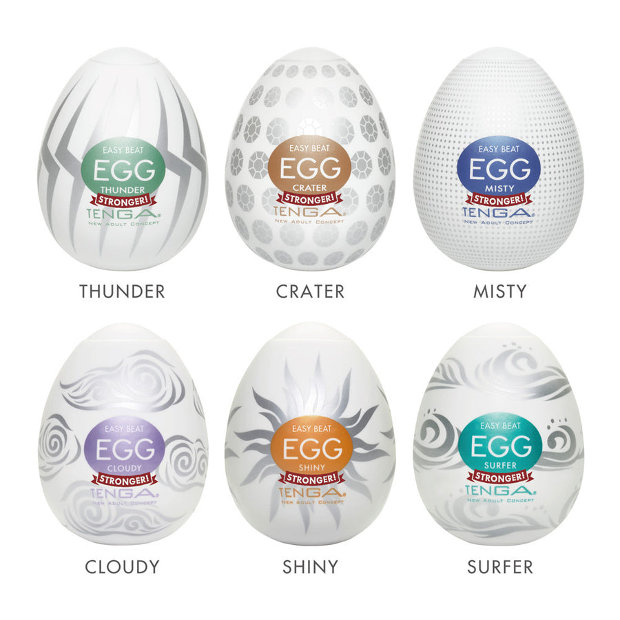 Tenga Egg Wonder Masturbator Set (6 Pack)
