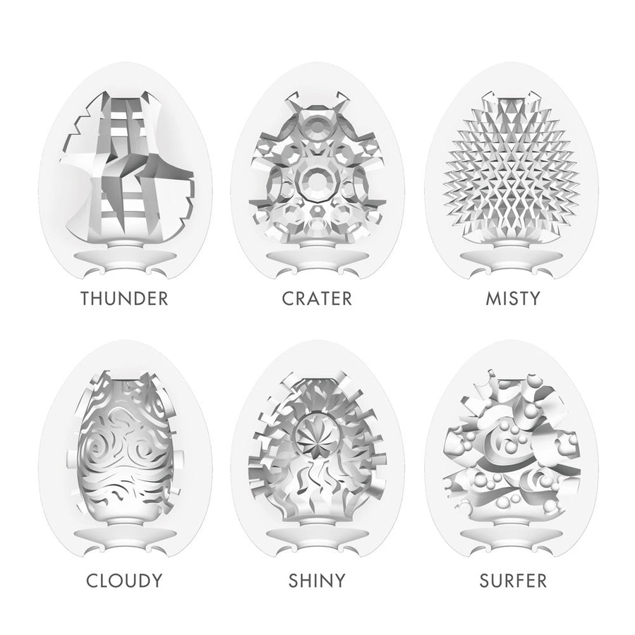 Tenga Egg Wonder Masturbator Set (6 Pack)