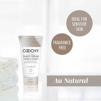 Coochy Shave Cream Au Natural 32OZ | 946ML