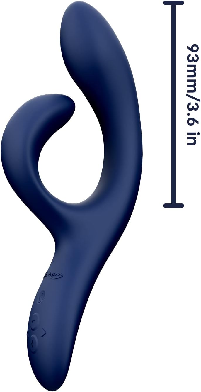 We-Vibe Nova 2 App Controlled Clitoral and G-Spot Stimulatior in Midnight Blue