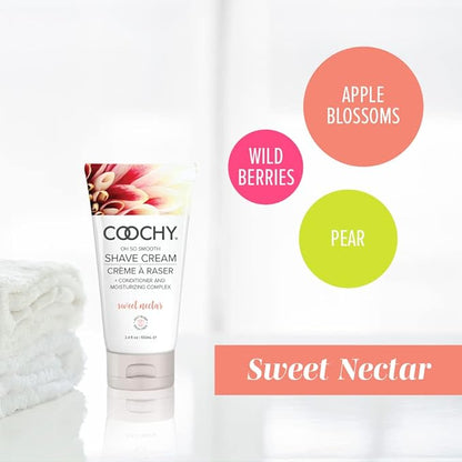 Coochy Shave Cream Sweet Nectar 3.4 fl.oz