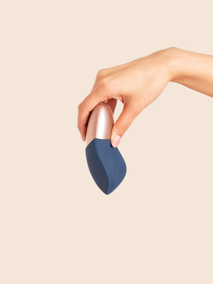 Deia Products The Arouser Toy in Navy - External Clitoral Vibration - Couples or Individual Use