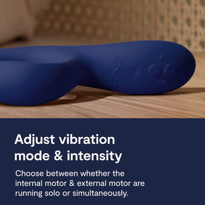 We-Vibe Nova 2 App Controlled Clitoral and G-Spot Stimulatior in Midnight Blue