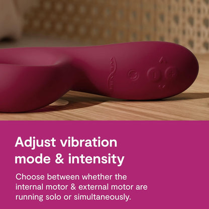 We-Vibe Nova 2 App Controlled Clitoral and G-Spot Stimulatior in Fuchsia