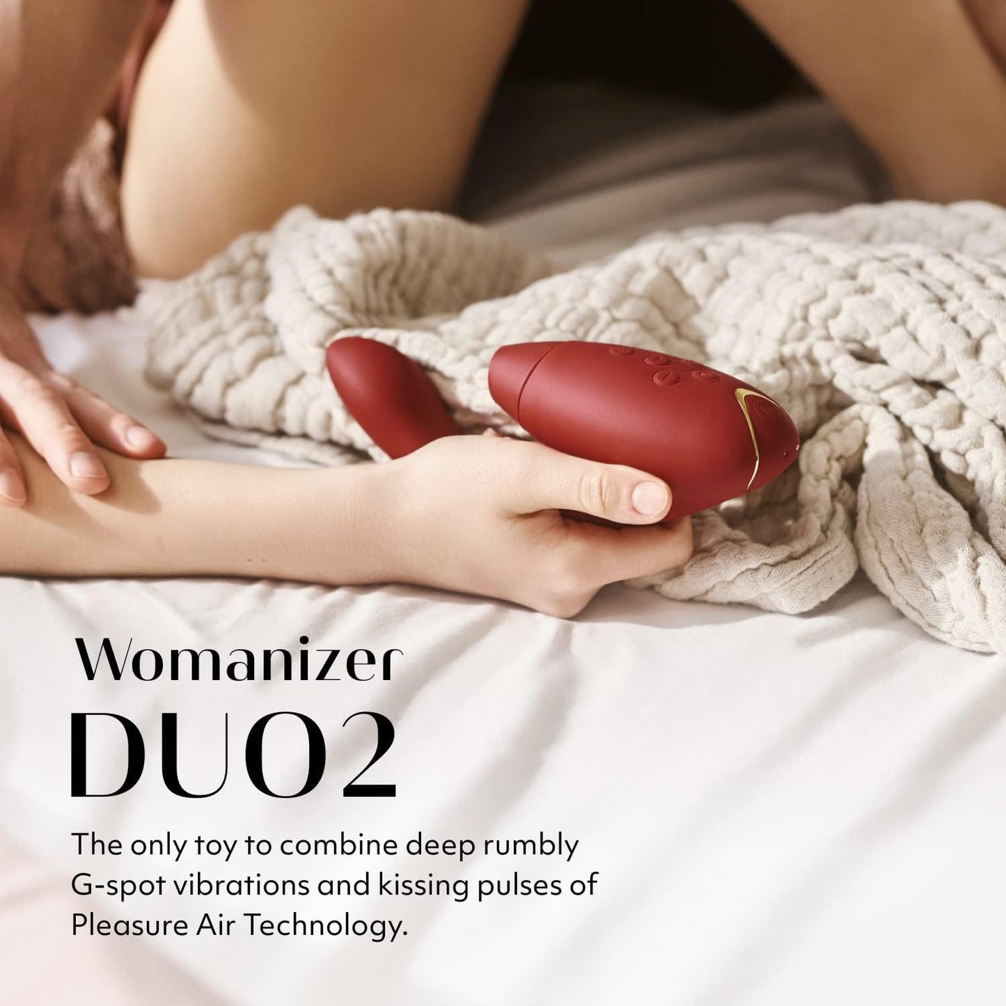 Womanizer Duo 2 Clitoral & G-Spot Stimulation in Bordeaux