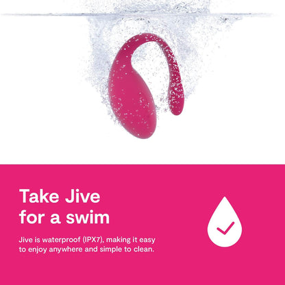 We-Vibe Jive Wearable App Controlled G-Spot Vibe in Pink