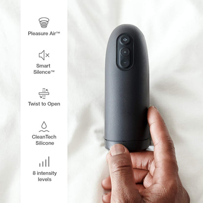 Arcwave Ion Pleasure Air Stroker for Men - Male Masturbator Toy - 8 intensity levels - Contactless Stimulation - Waterproof - CleanTech Silicone - Adult Smart Sex Toy - Self Sucking Masturbating Toys