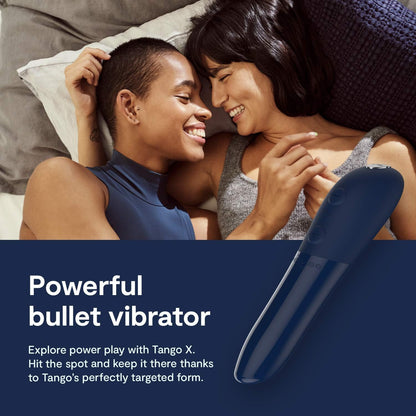 We-Vibe Tango X Power Play Bullet Vibe in Midnight Blue