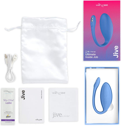 We-Vibe Jive Wearable App Controlled G-Spot Vibe in Blue