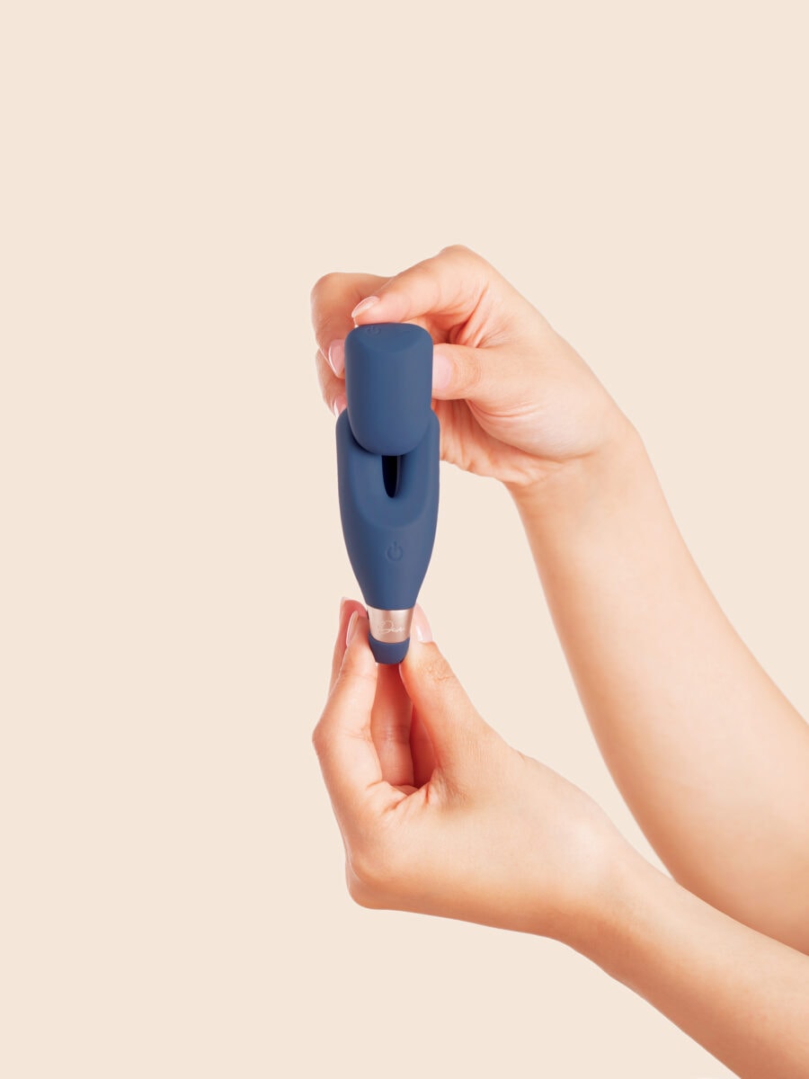 Deia Products The Wearable Couples Toy with Remote Control in Navy