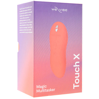 We-Vibe Touch X Magic Multitasker Vibe in Crave Coral