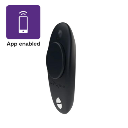 We-Vibe Moxie+ Wearable App and Remote Controlled Clitoral Vibe in Satin Black