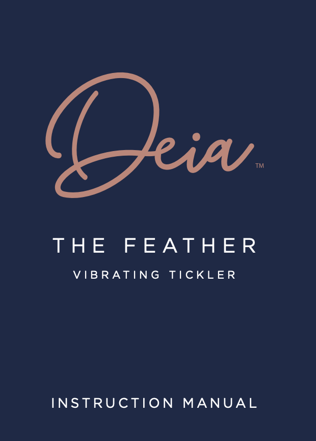 Deia Products The Father Vibrator Teasing Device for Couples in Navy