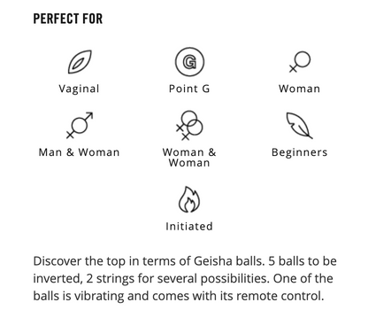 Dorcel Training Balls Kit Geisha Balls in Multicolors