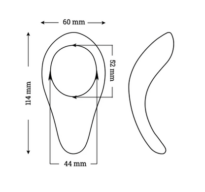 We-Vibe Verge App Controlled Vibrating Cock Ring in Slate