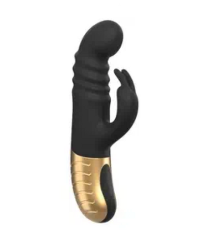 Dorcel G-Stormer Thrusting G Spot Rabbit in Black and Gold