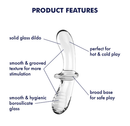 Satisfyer Double Crystal Anal and Vaginal Dildo