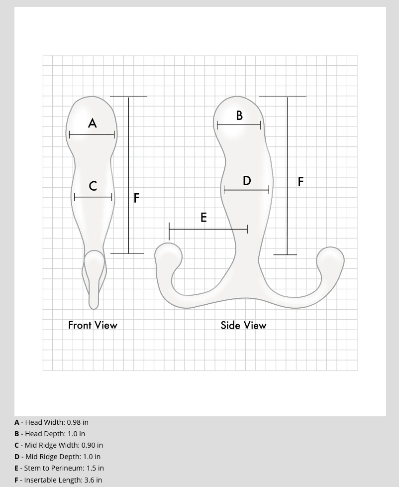 Aneros Maximus Trident Male G-Spot Stimulator