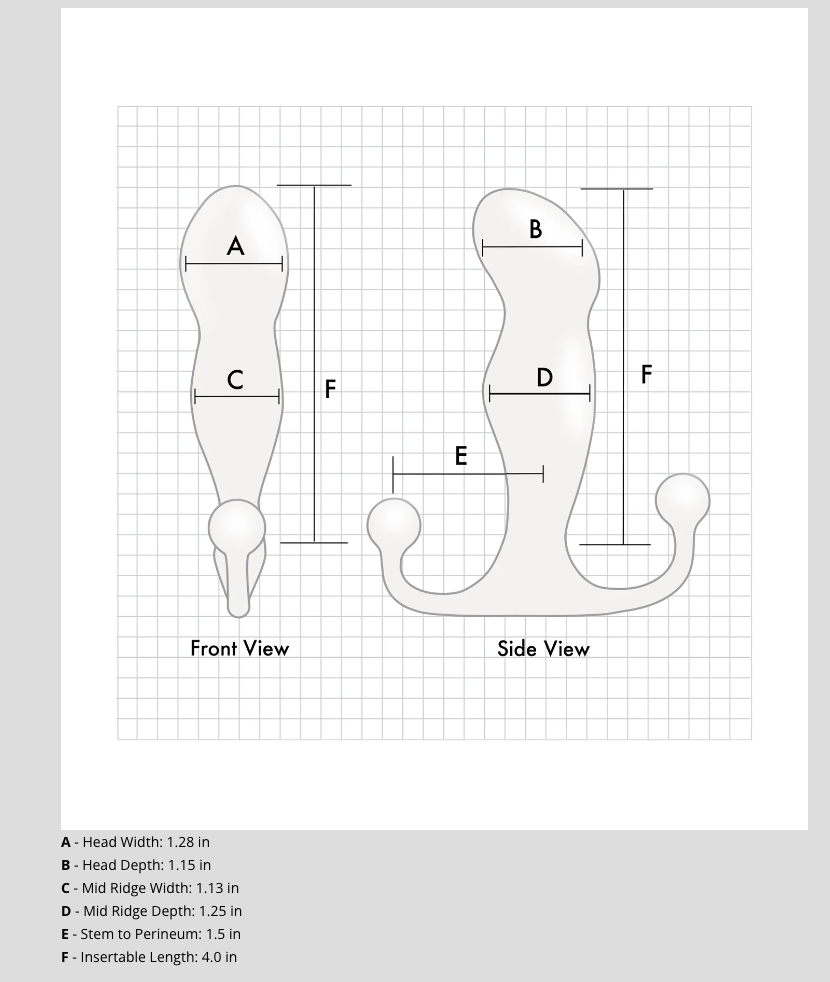 Aneros Progasm Classic Male G-Spot Stimulator