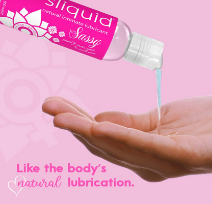 Sliquid Water-Based Sassy Gel Anal Lubricant 2oz/60ml