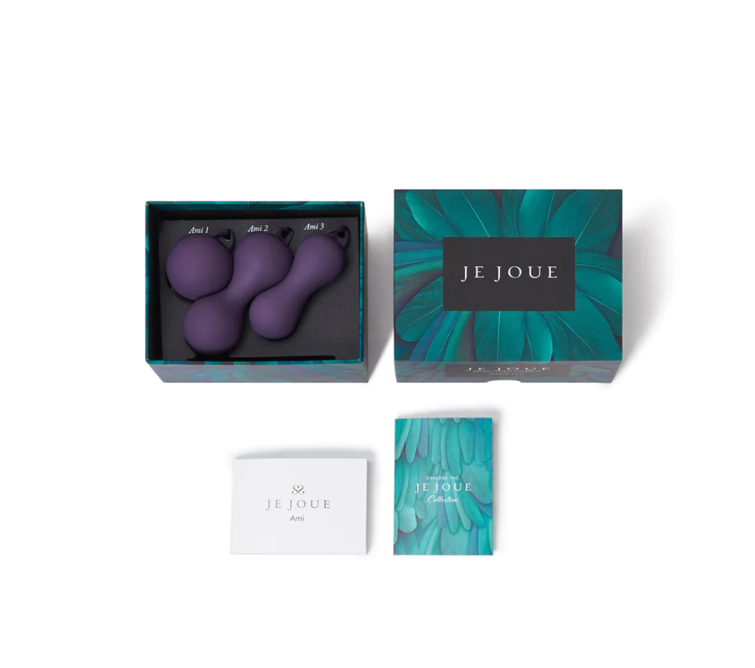 Je Joue Ami 3 Step Kegel Set For Tightening in Purple