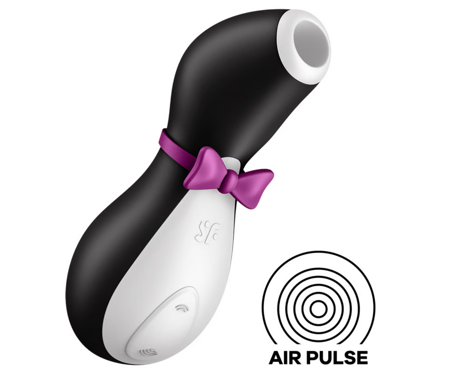 Satisfyer Penguin Clitoral Stimulation in Black and White