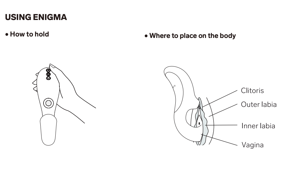 Lelo Enigma Clitoral and G-spot Stimulation in Deep Rose