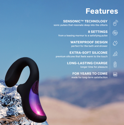 Lelo Enigma Clitoral and G-spot Stimulation in Black