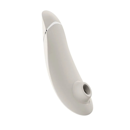 Womanizer Premium 2 Pleasure Air Stimulator in Warm Gray