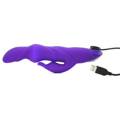 Adam & Eve The Thruster Rabbit Vibrator Up and Down in Purple