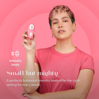 Womanizer Liberty 2 Clitoral Stimulator in Vibrant Rose