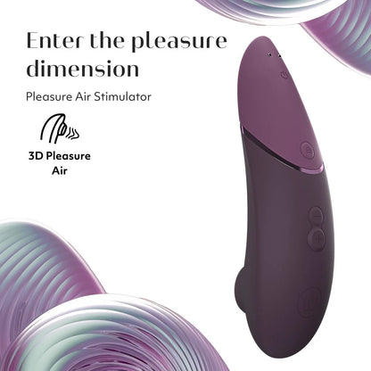 Womanizer Next 3D Pleasure Air Stimulator with Climax Control in Purple