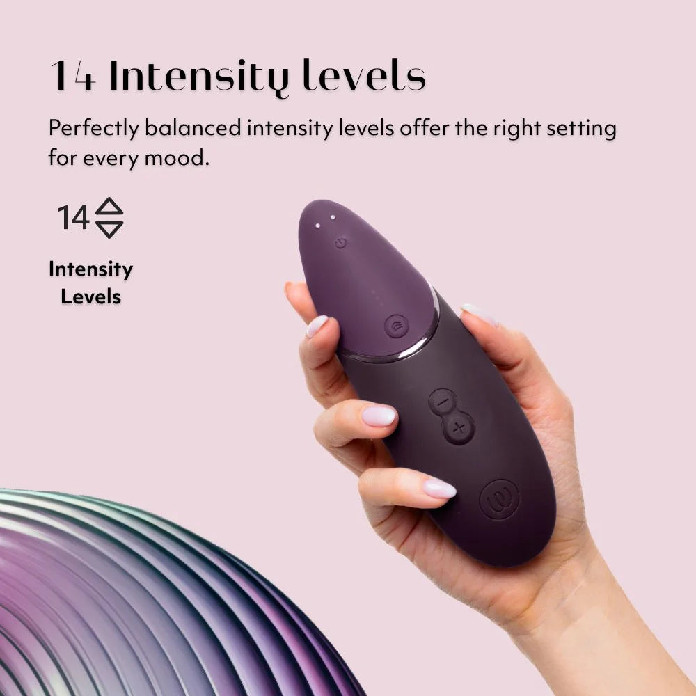 Womanizer Next 3D Pleasure Air Stimulator with Climax Control in Purple