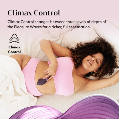 Womanizer Next 3D Pleasure Air Stimulator with Climax Control in Purple