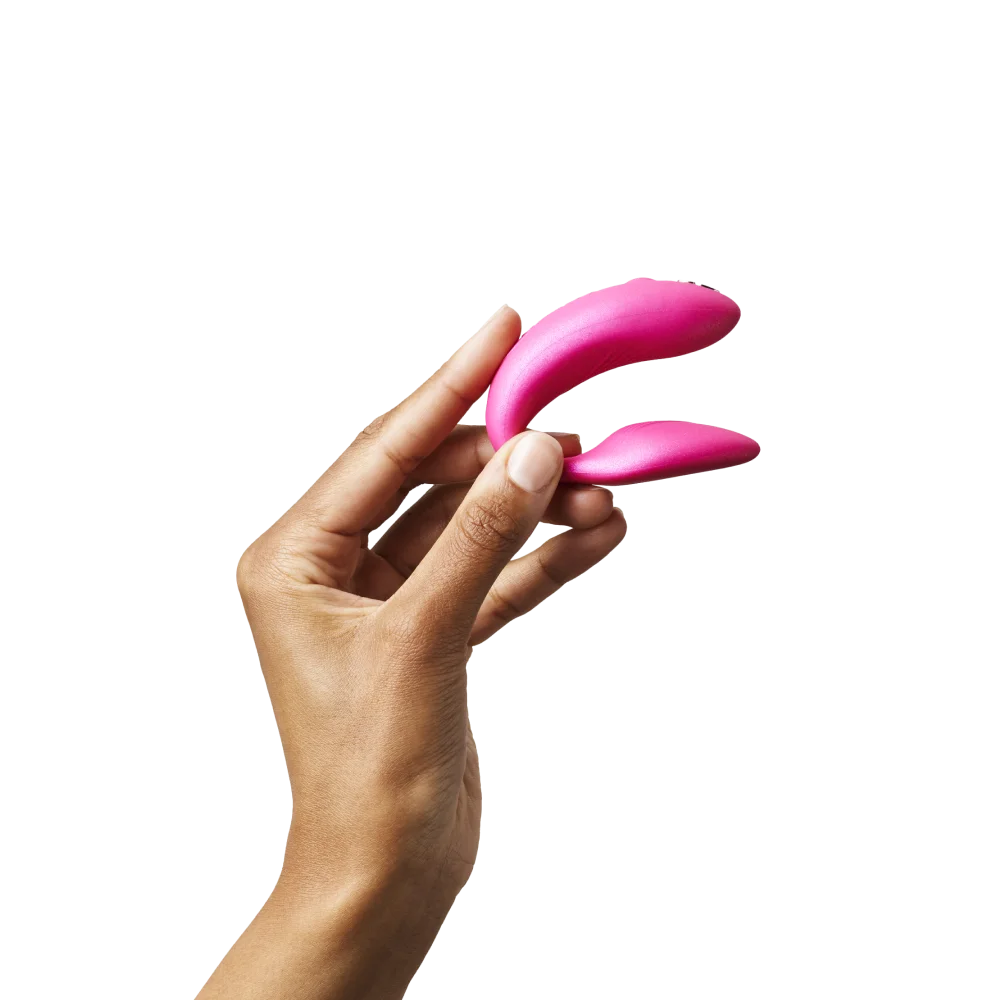 We-Vibe Chorus Couples Vibrator G-spot Clitoris and Penis Stimulation in Cosmic Pink