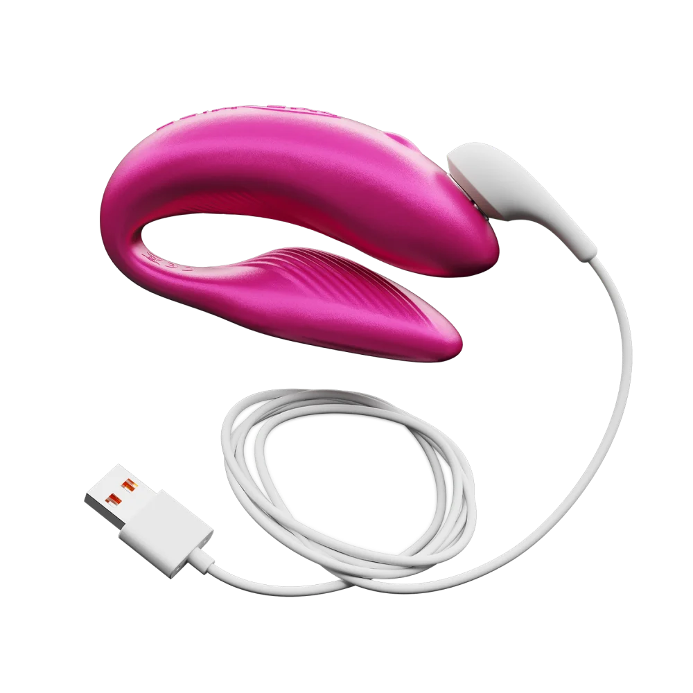 We-Vibe Chorus Couples Vibrator G-spot Clitoris and Penis Stimulation in Cosmic Pink