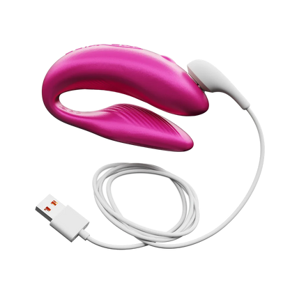 We-Vibe Chorus Couples Vibrator G-spot Clitoris and Penis Stimulation in Cosmic Pink