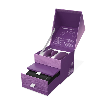 We-Vibe Chorus Couples Vibrator G-spot Clitoris and Penis Stimulation in Purple