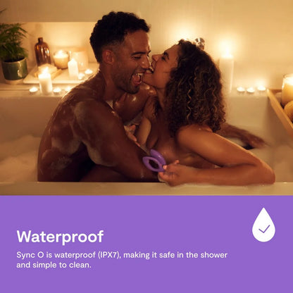 We-Vibe Sync O App and Remote Controlled Couples Vibrator in Purple