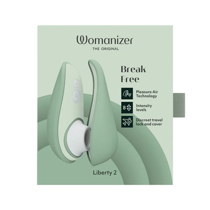 Womanizer Liberty 2 Clitoral Stimulator in Sage