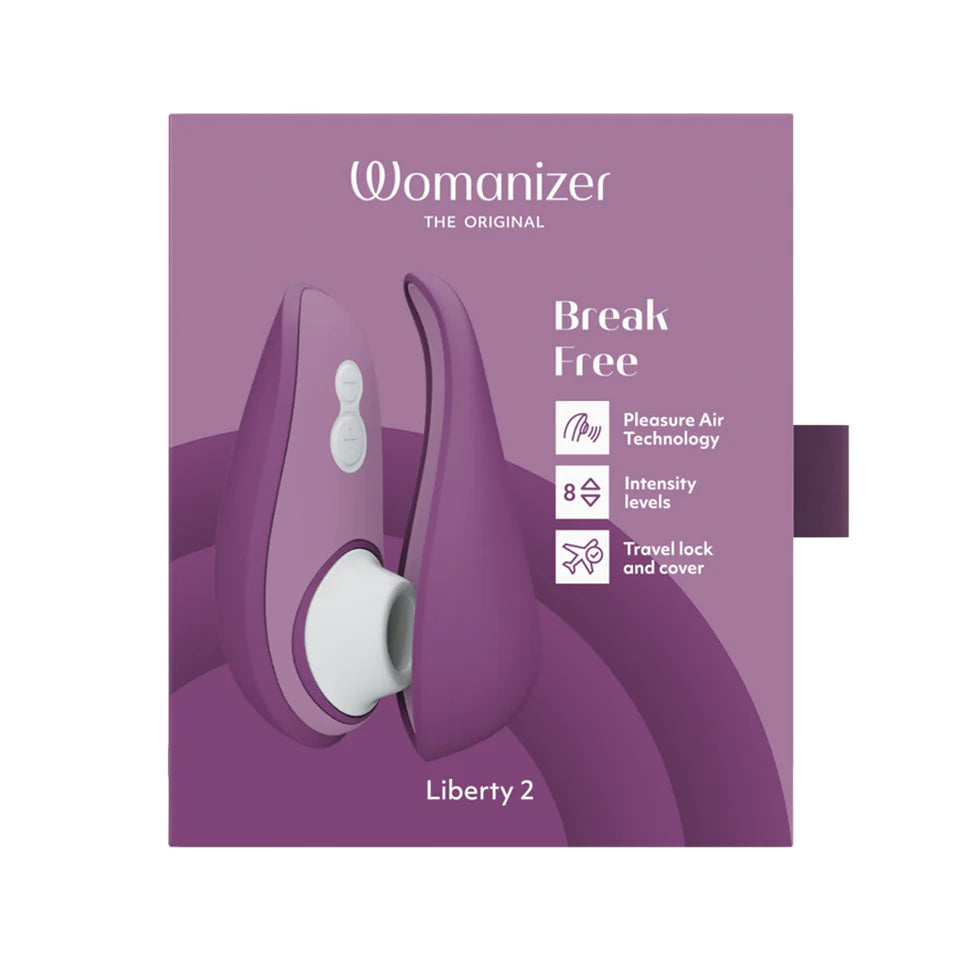 Womanizer Liberty 2 Clitoral Stimulator in Purple